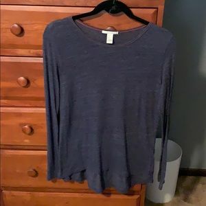 Blue Long Sleve Shirt